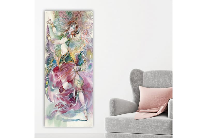 Canvastavla DKY Spiritual Flerfärgad - 50x120 cm - Inredning - Tavlor & posters - Canvastavla