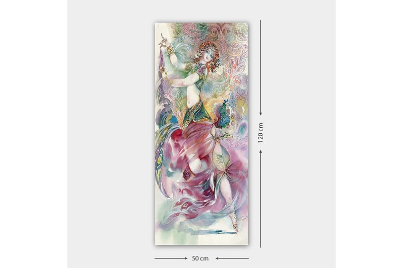Canvastavla DKY Spiritual Flerfärgad - 50x120 cm - Inredning - Tavlor & posters - Canvastavla