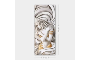 Canvastavla DKY Spiritual Flerfärgad - 50x120 cm - Inredning - Tavlor & posters - Canvastavla