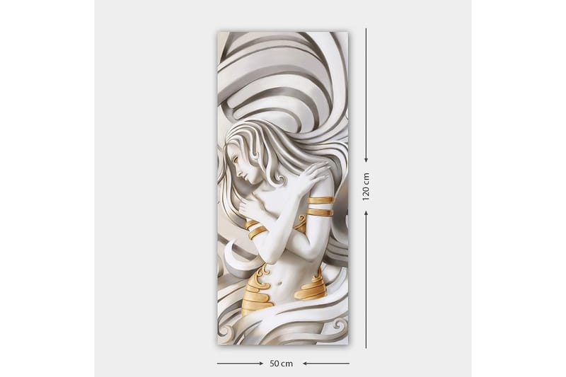 Canvastavla DKY Spiritual Flerfärgad - 50x120 cm - Inredning - Tavlor & posters - Canvastavla