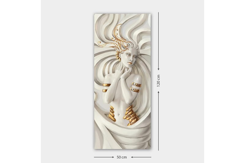 Canvastavla DKY Spiritual Flerfärgad - 50x120 cm - Inredning - Tavlor & posters - Canvastavla