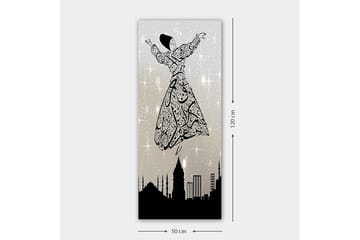 Canvastavla DKY Spiritual Flerfärgad - 50x120 cm - Inredning - Tavlor & posters - Canvastavla
