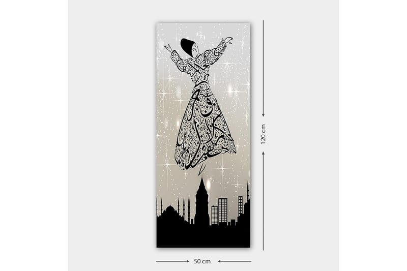 Canvastavla DKY Spiritual Flerfärgad - 50x120 cm - Inredning - Tavlor & posters - Canvastavla