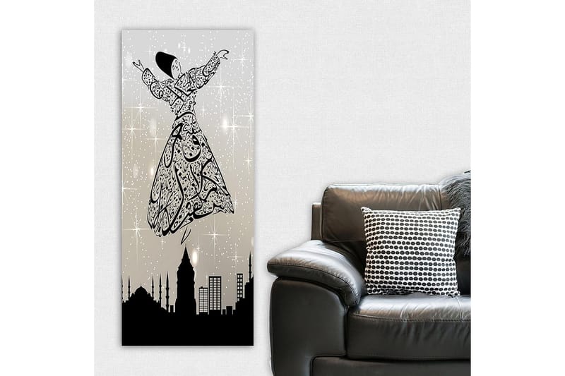 Canvastavla DKY Spiritual Flerfärgad - 50x120 cm - Inredning - Tavlor & posters - Canvastavla