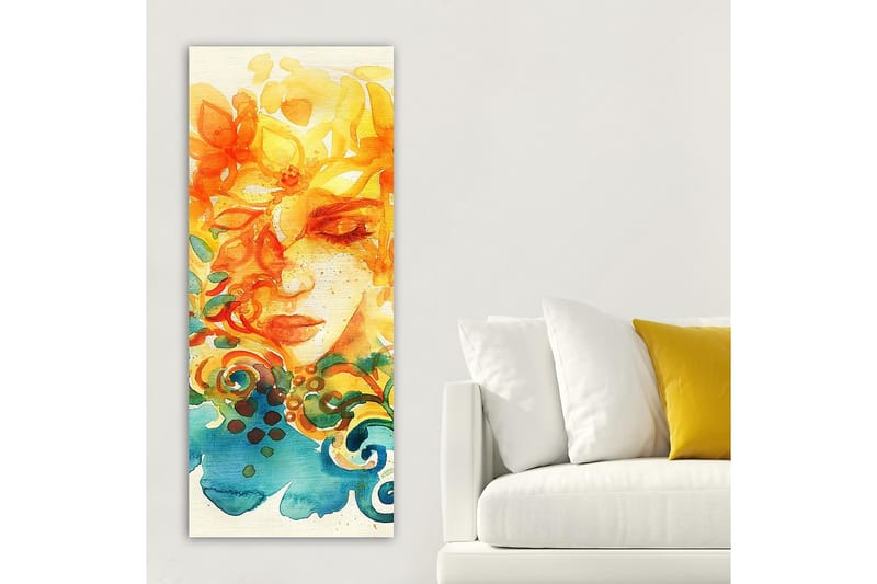 Canvastavla DKY Spiritual Flerfärgad - 50x120 cm - Inredning - Tavlor & posters - Canvastavla
