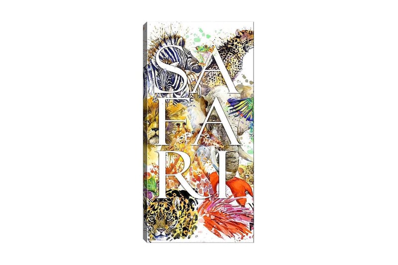 Canvastavla DKY Text Flerfärgad - 50x120 cm - Inredning - Tavlor & posters - Canvastavla