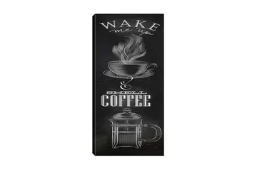 Canvastavla DKY Text Flerfärgad - 50x120 cm - Inredning - Tavlor & posters - Canvastavla