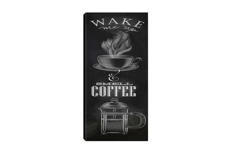 Canvastavla DKY Text Flerfärgad, 50x120 cm