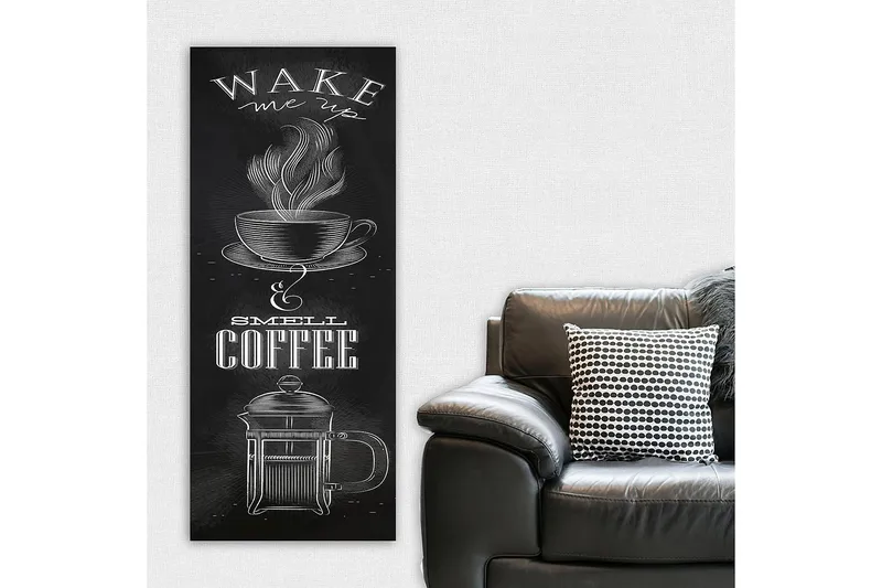 Canvastavla DKY Text Flerfärgad - 50x120 cm - Inredning - Tavlor & posters - Canvastavla