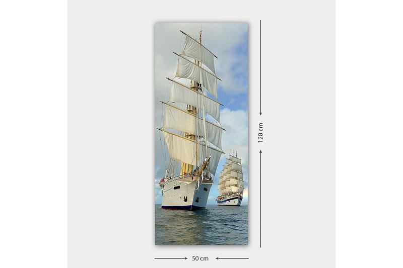 Canvastavla DKY Transportation Flerfärgad - 50x120 cm - Inredning - Tavlor & posters - Canvastavla