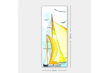 Canvastavla DKY Transportation Flerfärgad - 50x120 cm - Inredning - Tavlor & posters - Canvastavla