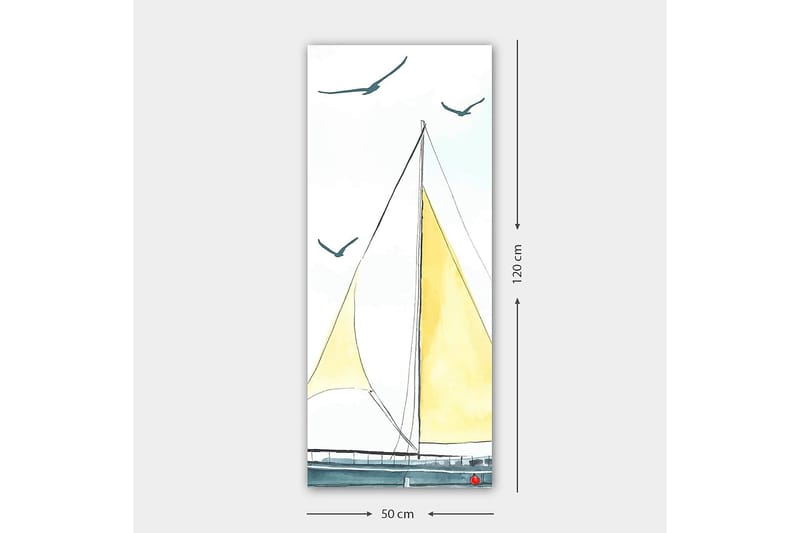 Canvastavla DKY Transportation Flerfärgad - 50x120 cm - Inredning - Tavlor & posters - Canvastavla