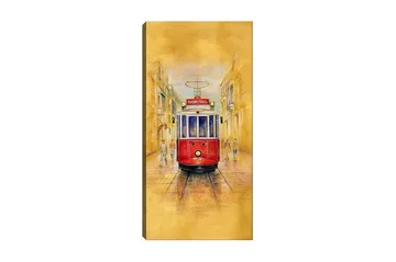 Canvastavla DKY Transportation Flerfärgad - 50x120 cm - Inredning - Tavlor & posters - Canvastavla