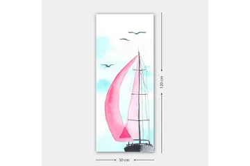 Canvastavla DKY Transportation Flerfärgad - 50x120 cm - Inredning - Tavlor & posters - Canvastavla