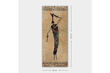 Canvastavla DKY World Cultures Flerfärgad - 50x120 cm - Inredning - Tavlor & posters - Canvastavla