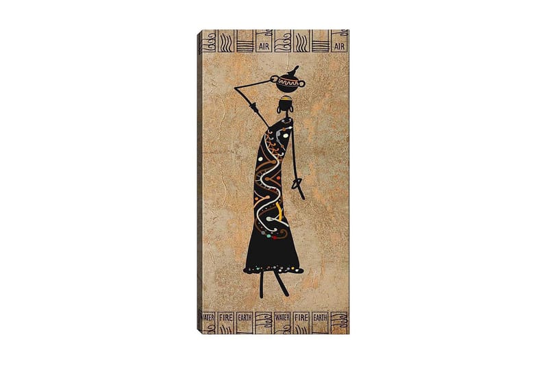 Canvastavla DKY World Cultures Flerfärgad - 50x120 cm - Inredning - Tavlor & posters - Canvastavla