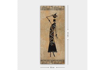 Canvastavla DKY World Cultures Flerfärgad - 50x120 cm - Inredning - Tavlor & posters - Canvastavla