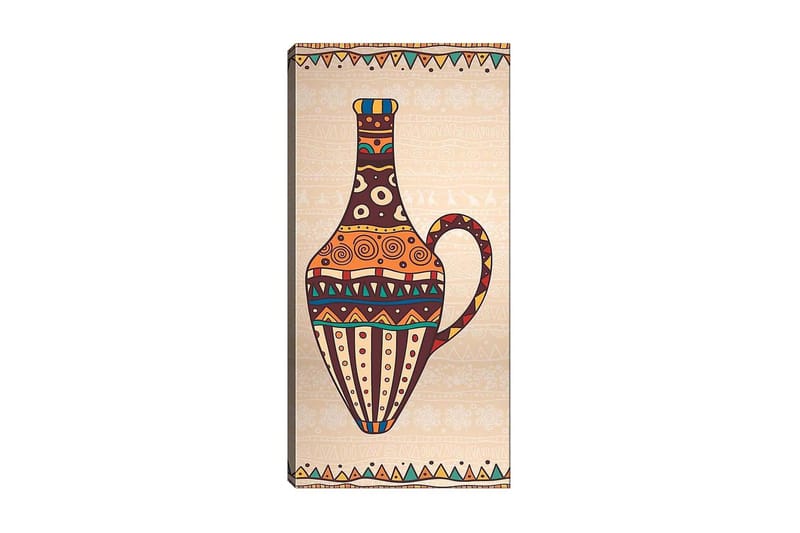 Canvastavla DKY World Cultures Flerfärgad - 50x120 cm - Inredning - Tavlor & posters - Canvastavla