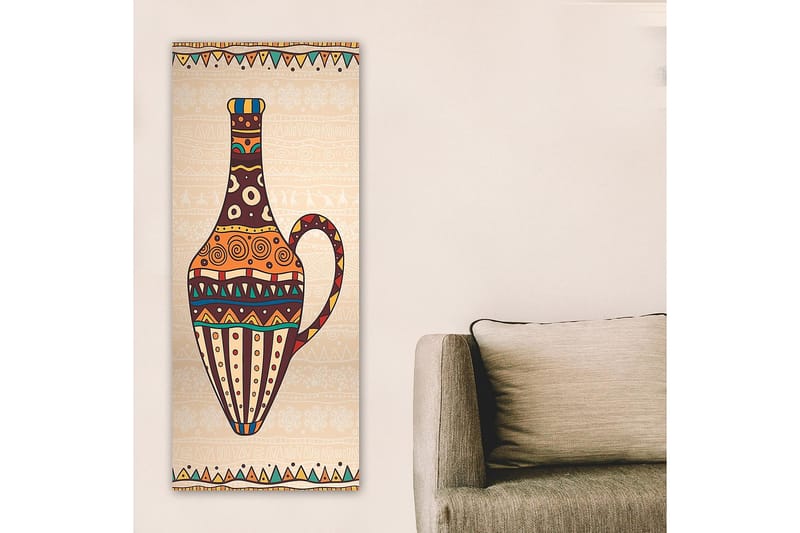 Canvastavla DKY World Cultures Flerfärgad - 50x120 cm - Inredning - Tavlor & posters - Canvastavla