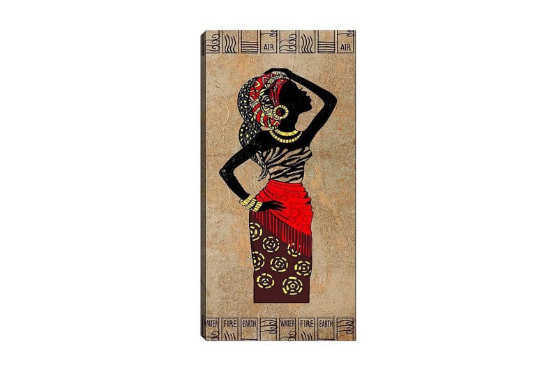 Canvastavla DKY World Cultures Flerfärgad - 50x120 cm - Inredning - Tavlor & posters - Canvastavla