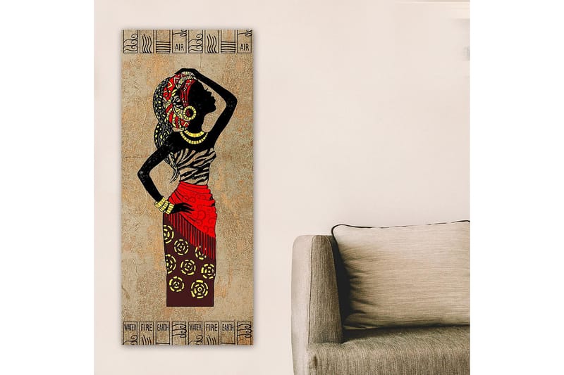 Canvastavla DKY World Cultures Flerfärgad - 50x120 cm - Inredning - Tavlor & posters - Canvastavla