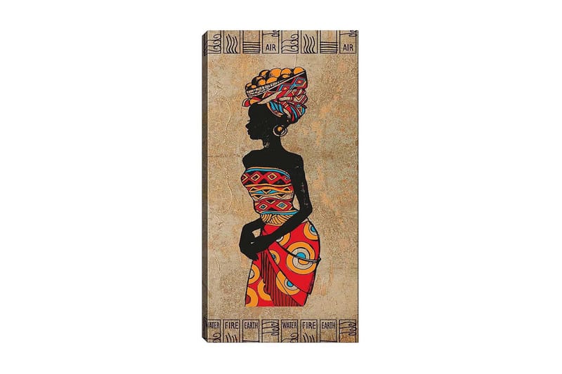 Canvastavla DKY World Cultures Flerfärgad - 50x120 cm - Inredning - Tavlor & posters - Canvastavla