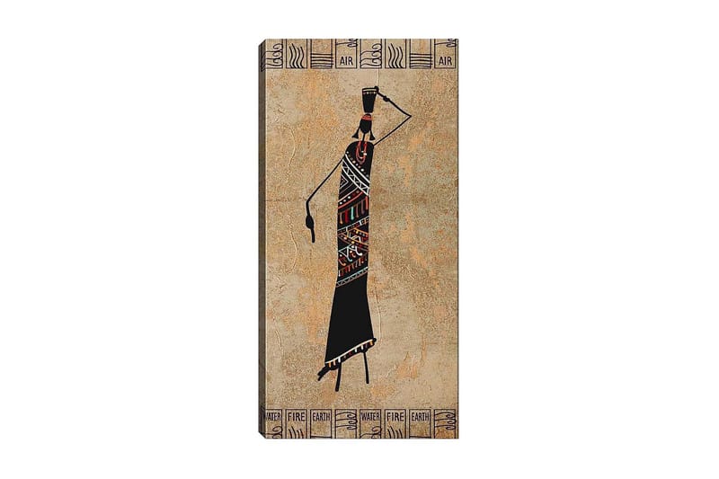 Canvastavla DKY World Cultures Flerfärgad - 50x120 cm - Inredning - Tavlor & posters - Canvastavla