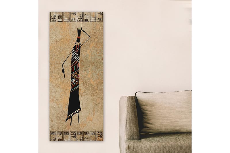 Canvastavla DKY World Cultures Flerfärgad - 50x120 cm - Inredning - Tavlor & posters - Canvastavla