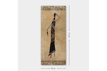 Canvastavla DKY World Cultures Flerfärgad - 50x120 cm - Inredning - Tavlor & posters - Canvastavla