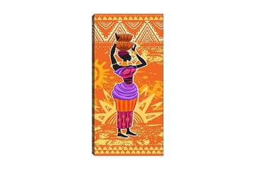 Canvastavla DKY World Cultures Flerfärgad - 50x120 cm - Inredning - Tavlor & posters - Canvastavla