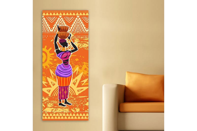 Canvastavla DKY World Cultures Flerfärgad - 50x120 cm - Canvastavla