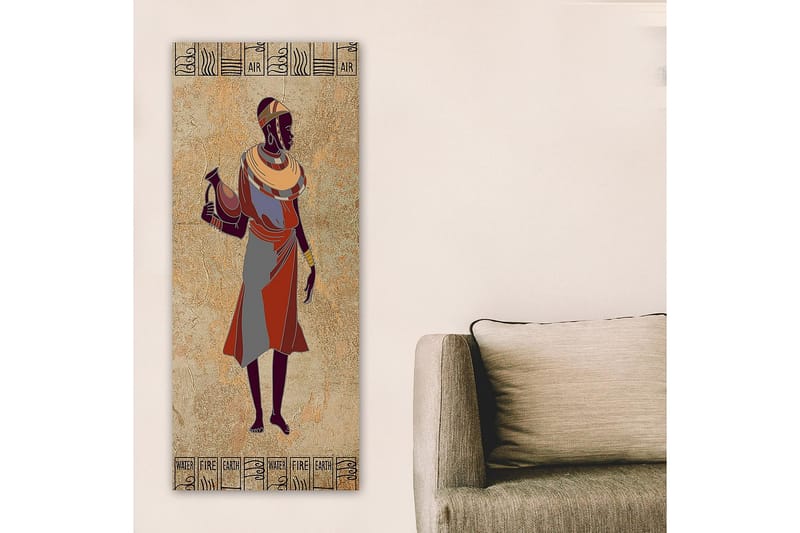Canvastavla DKY World Cultures Flerfärgad - 50x120 cm - Inredning - Tavlor & posters - Canvastavla