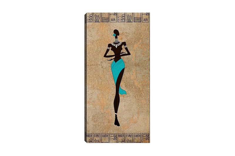 Canvastavla DKY World Cultures Flerfärgad - 50x120 cm - Inredning - Tavlor & posters - Canvastavla