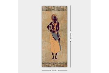 Canvastavla DKY World Cultures Flerfärgad - 50x120 cm - Inredning - Tavlor & posters - Canvastavla