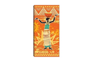 Canvastavla DKY World Cultures Flerfärgad - 50x120 cm - Inredning - Tavlor & posters - Canvastavla