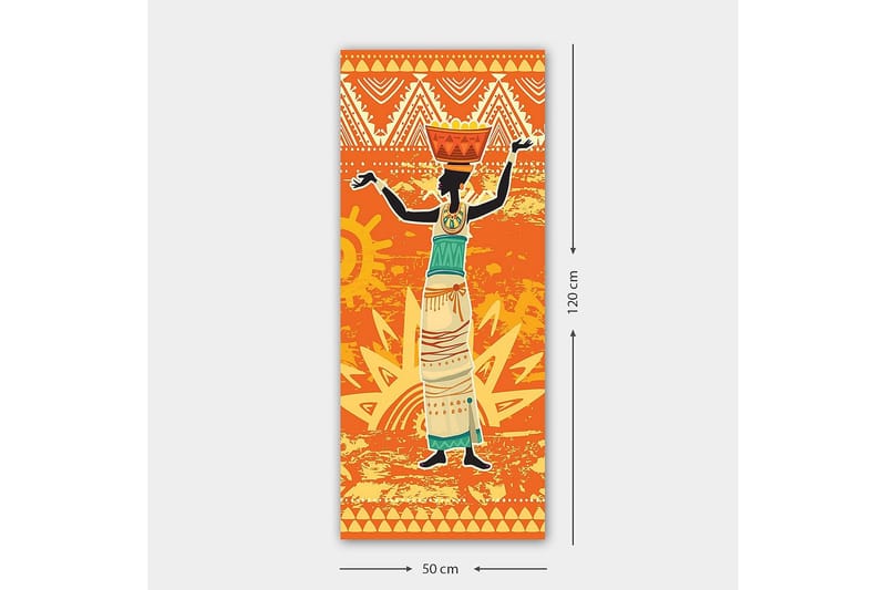 Canvastavla DKY World Cultures Flerfärgad - 50x120 cm - Inredning - Tavlor & posters - Canvastavla