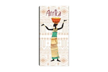 Canvastavla DKY World Cultures Flerfärgad - 50x120 cm - Inredning - Tavlor & posters - Canvastavla