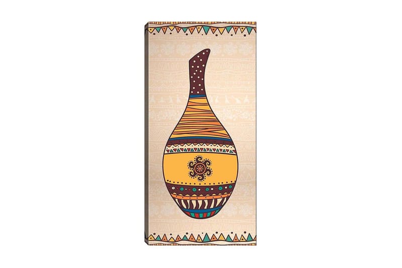 Canvastavla DKY World Cultures Flerfärgad - 50x120 cm - Inredning - Tavlor & posters - Canvastavla