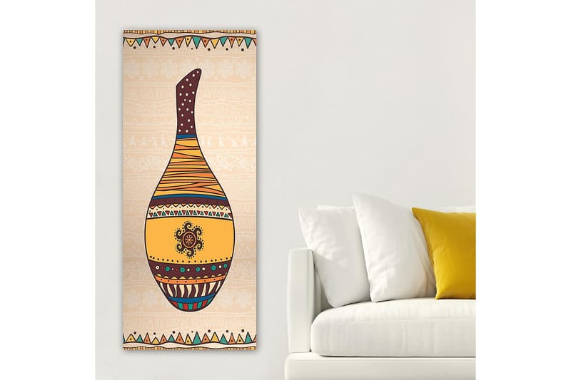 Canvastavla DKY World Cultures Flerfärgad - 50x120 cm - Inredning - Tavlor & posters - Canvastavla