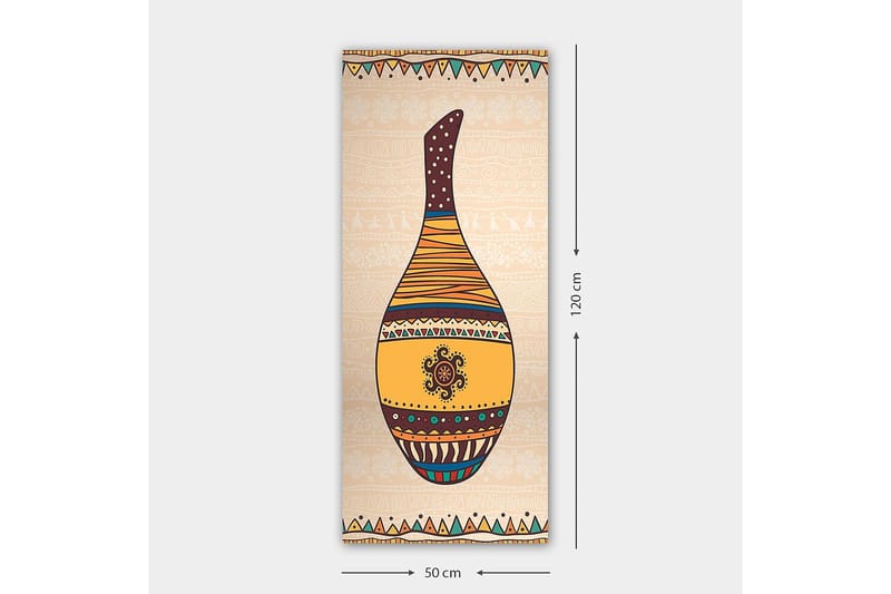 Canvastavla DKY World Cultures Flerfärgad - 50x120 cm - Inredning - Tavlor & posters - Canvastavla
