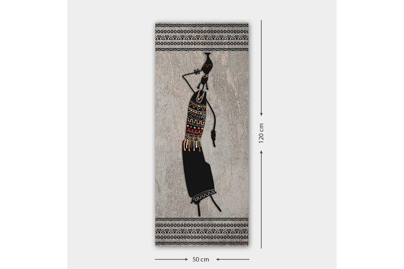 Canvastavla DKY World Cultures Flerfärgad - 50x120 cm - Inredning - Tavlor & posters - Canvastavla
