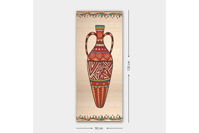 Canvastavla DKY World Cultures Flerfärgad - 50x120 cm - Inredning - Tavlor & posters - Canvastavla