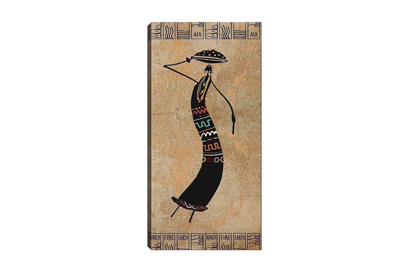 Canvastavla DKY World Cultures Flerfärgad - 50x120 cm - Inredning - Tavlor & posters - Canvastavla