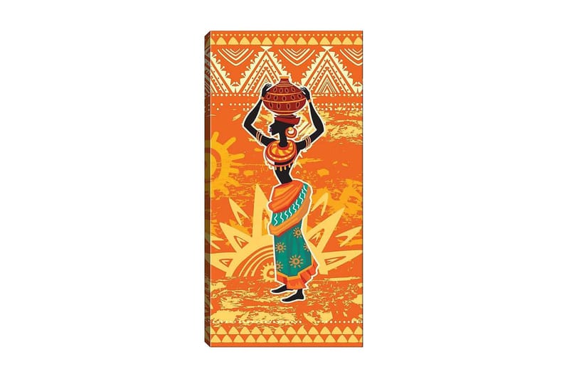 Canvastavla DKY World Cultures Flerfärgad - 50x120 cm - Inredning - Tavlor & posters - Canvastavla