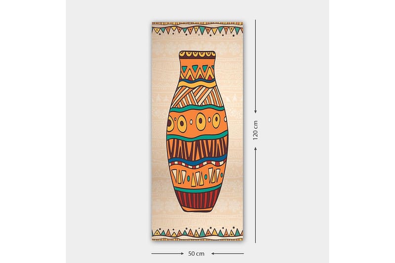 Canvastavla DKY World Cultures Flerfärgad - 50x120 cm - Inredning - Tavlor & posters - Canvastavla