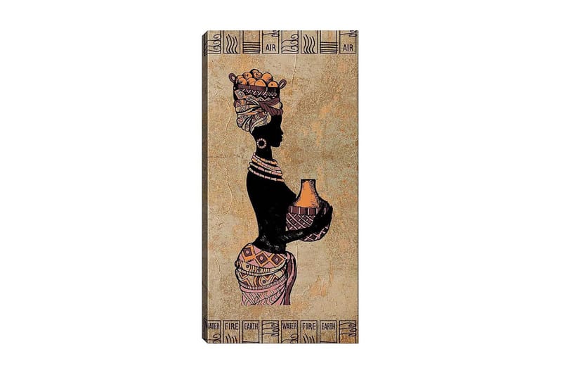 Canvastavla DKY World Cultures Flerfärgad - 50x120 cm - Inredning - Tavlor & posters - Canvastavla