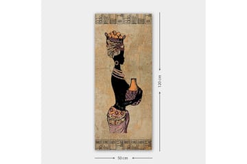 Canvastavla DKY World Cultures Flerfärgad - 50x120 cm - Inredning - Tavlor & posters - Canvastavla