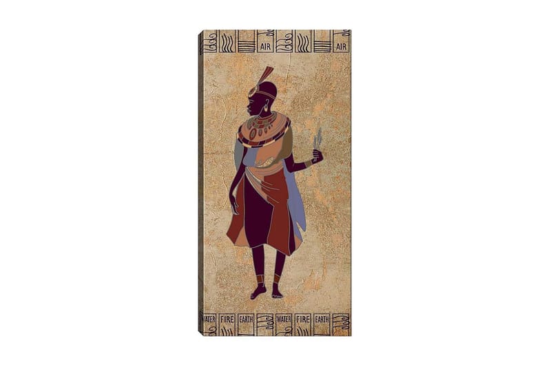 Canvastavla DKY World Cultures Flerfärgad - 50x120 cm - Inredning - Tavlor & posters - Canvastavla