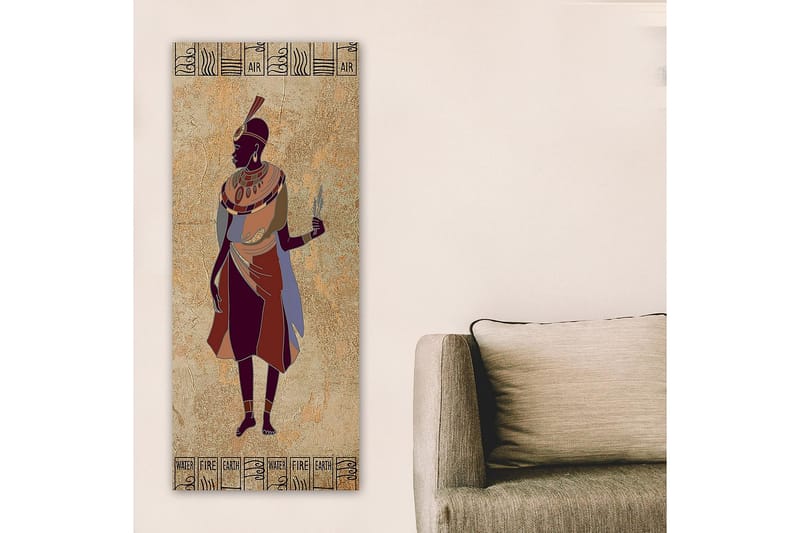 Canvastavla DKY World Cultures Flerfärgad - 50x120 cm - Inredning - Tavlor & posters - Canvastavla