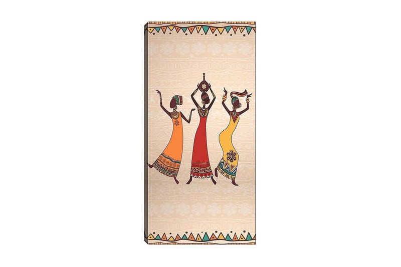 Canvastavla DKY World Cultures Flerfärgad - 50x120 cm - Inredning - Tavlor & posters - Canvastavla